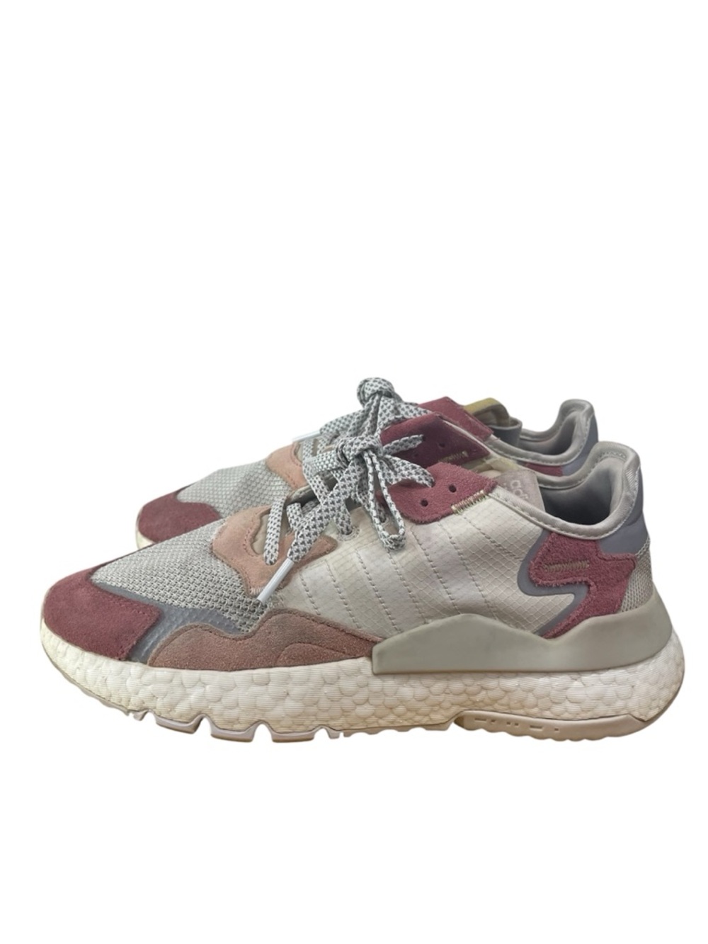 adidas Women's Sneakers in Mauve, Blush, and Gray
